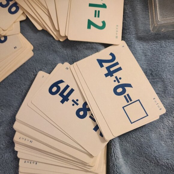 2 decks of WHITMAN math learning cards game for kids - Picture 4 of 4